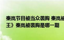 秦岚节目被当众袭胸 秦岚被韩兆袭胸图片曝光 《跨界喜剧王》秦岚被袭胸是哪一期