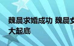 魏晨求婚成功 魏晨女朋友是谁魏晨女友身份大起底