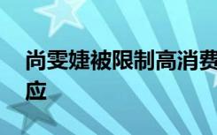 尚雯婕被限制高消费 什么瓜尚雯婕方如何回应