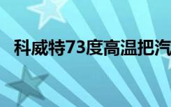 科威特73度高温把汽车烤化 这是什么概念