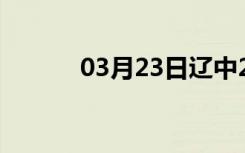 03月23日辽中24小时天气预报