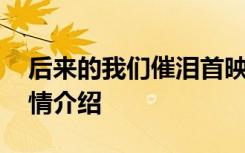 后来的我们催泪首映 后来的我们讲了什么剧情介绍