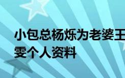 小包总杨烁为老婆王黎雯庆生 杨烁妻子王黎雯个人资料