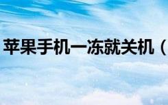 苹果手机一冻就关机（苹果11还会冻关机吗）