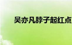 吴亦凡脖子起红点 怎样的怎么回应的