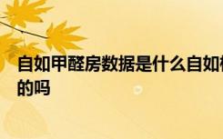 自如甲醛房数据是什么自如检测人员对甲醛房数据做手脚真的吗