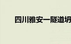 四川雅安一隧道坍塌啥情况伤亡怎样