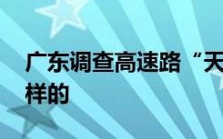 广东调查高速路“天量”违章问题 具体是怎样的