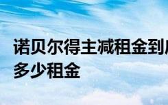 诺贝尔得主减租金到底是怎样的诺贝尔得主减多少租金