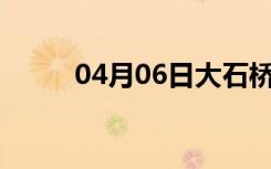 04月06日大石桥24小时天气预报