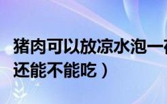 猪肉可以放凉水泡一夜吗（猪肉用凉水泡一夜还能不能吃）