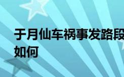 于月仙车祸事发路段常有骆驼穿行 具体情况如何