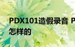 PDX101造假录音 PDX101造假事情经过是怎样的