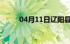 04月11日辽阳县24小时天气预报