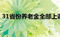 31省份养老金全部上调 养老金上涨了多少钱