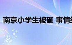 南京小学生被砸 事情经过是高空抛物的恶果