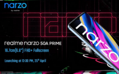 REALME NARZO 50A PRIME 将于 4 月 25 日推出