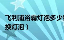 飞利浦浴霸灯泡多少钱一个（飞利浦浴霸怎么换灯泡）