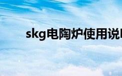 skg电陶炉使用说明书（skg电陶炉）