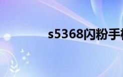 s5368闪粉手机壳（s5368）