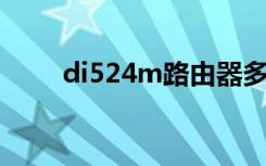 di524m路由器多少兆（di 524m）