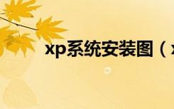 xp系统安装图（xp系统安装图解）