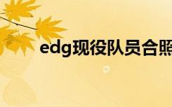 edg现役队员合照（EDG现役队员）