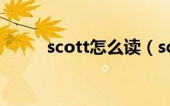 scott怎么读（scott英语怎么读）