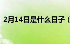 2月14日是什么日子（2月14日是什么节日）