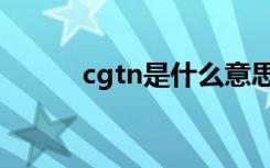 cgtn是什么意思（cgtn的意思）