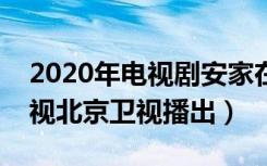 2020年电视剧安家在哪个台播放（在东方卫视北京卫视播出）