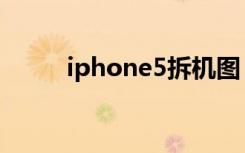 iphone5拆机图（iphone5拆机）