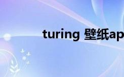 turing 壁纸app（turing os）