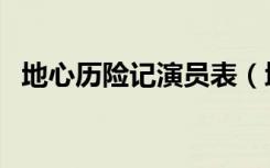 地心历险记演员表（地心历险记简介介绍）