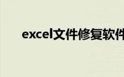 excel文件修复软件（excel文件修复）