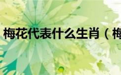 梅花代表什么生肖（梅花代表的生肖是什么）