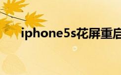 iphone5s花屏重启（iphone5s花屏）