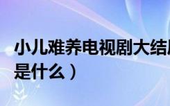 小儿难养电视剧大结局（电视剧小儿难养讲的是什么）