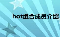 hot组合成员介绍（hot组合的简介）