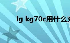 lg kg70c用什么充电器（lg kg70）