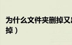 为什么文件夹删掉又出现（为什么文件夹删不掉）