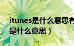 itunes是什么意思有什么办法解锁（itunes是什么意思）