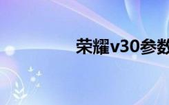 荣耀v30参数（荣耀v30）