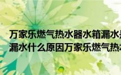 万家乐燃气热水器水箱漏水是什么原因（万家乐燃气热水器漏水什么原因万家乐燃气热水器怎么办）