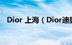 Dior 上海（Dior迪奥上海黄浦区专卖店）