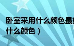 卧室采用什么颜色最好（卧室颜色知识一般选什么颜色）