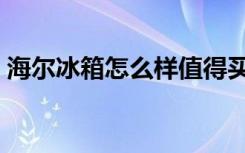 海尔冰箱怎么样值得买吗（海尔冰箱怎么样）