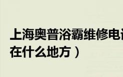 上海奥普浴霸维修电话（上海奥普浴霸维修部在什么地方）