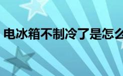 电冰箱不制冷了是怎么回事（电冰箱不制冷）