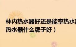 林内热水器好还是能率热水器好（林内和能率热水器哪个好热水器什么牌子好）